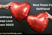 Best Poem For Girlfriend Girlfriend Deep Love Poem 2023